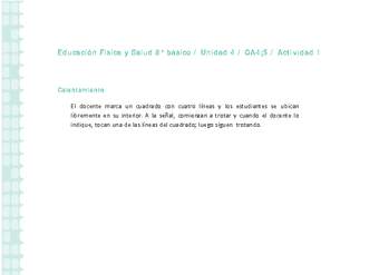 Educación Física 8° básico-Unidad 4-OA4;5-Actividad 1