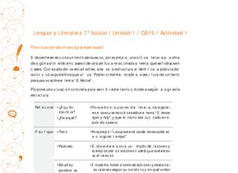 Lengua y Literatura 7° básico-Unidad 1-OA15-Actividad 1