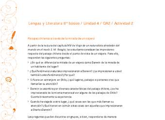 Lengua y Literatura 8° básico-Unidad 4-OA2-Actividad 2