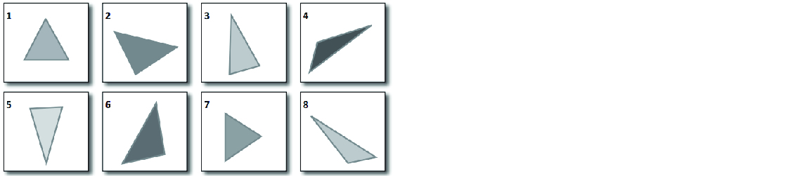 Ejemplos de triángulos