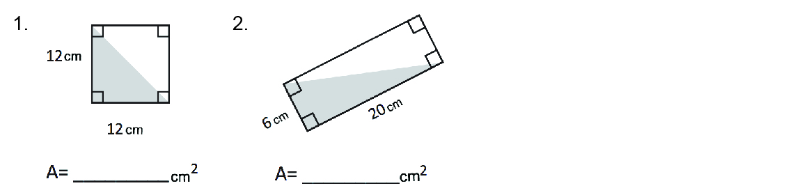 Ejercicio área triángulo 1