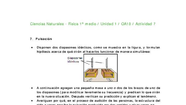 Ciencias Naturales 1 medio-Unidad 1-OA10-Actividad 7