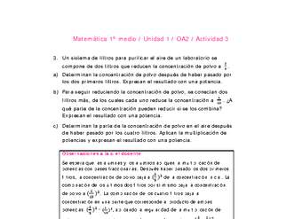 Matemática 1 medio-Unidad 1-OA2-Actividad 3