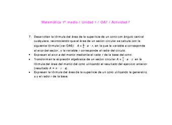 Matemática 1 medio-Unidad 1-OA7-Actividad 7