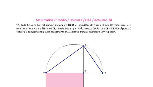 Matemática 2 medio-Unidad 1-OA1-Actividad 10