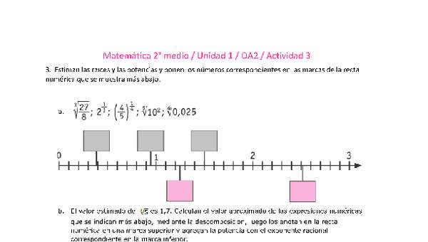 Matemática 2 medio-Unidad 1-OA2-Actividad 3