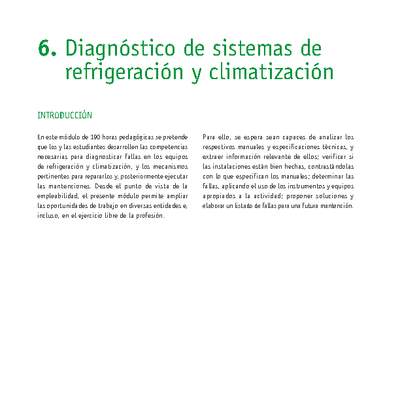 Módulo 06 - Diagnóstico de sistemas de refrigeración y climatización