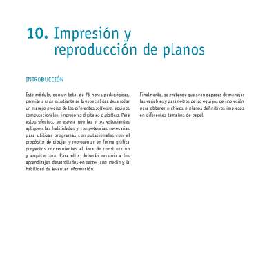 Módulo 10 - Impresión y reproducción de planos