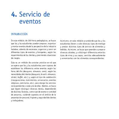 Módulo 04 - Servicio de eventos