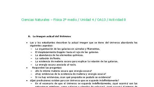Ciencias Naturales 2 medio-Unidad 4-OA13-Actividad 8