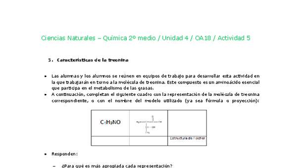 Ciencias Naturales 2 medio-Unidad 4-OA18-Actividad 5