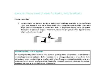 Educación Física 1 medio-Unidad 2-OA3-Actividad 2