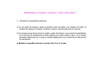 Matemática 1 medio-Unidad 2-OA4-Actividad 7