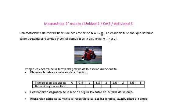 Matemática 2 medio-Unidad 2-OA3-Actividad 5