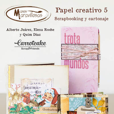 Papel Creativo 5 manos maravillosas Scrapbooking y cartonaje por Carrotcake