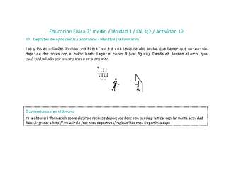 Educación Física 2 medio-Unidad 3-OA1;2-Actividad 12
