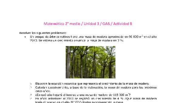 Matemática 2 medio-Unidad 3-OA6-Actividad 8
