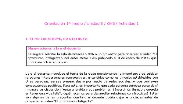Orientación 1 medio-Unidad 3-OA5-Actividad 1