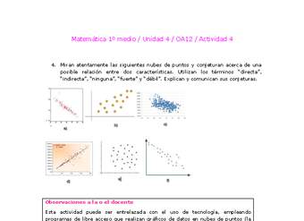 Matemática 1 medio-Unidad 4-OA12-Actividad 4