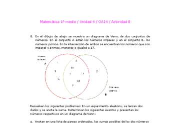 Matemática 1 medio-Unidad 4-OA14-Actividad 8