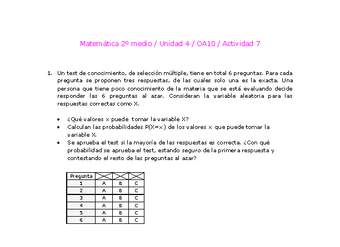 Matemática 2 medio-Unidad 4-OA10-Actividad 7