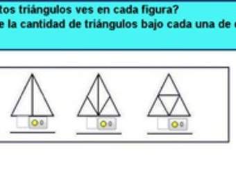 Número de triángulos en figuras (II)
