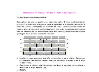 Matemática 1 medio-Unidad 1-OA3-Actividad 10