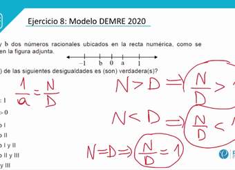 Matemática - Jornada Resolución de Ejercicios II Temario Demre Admisión 2020 - Clase N°35 2019