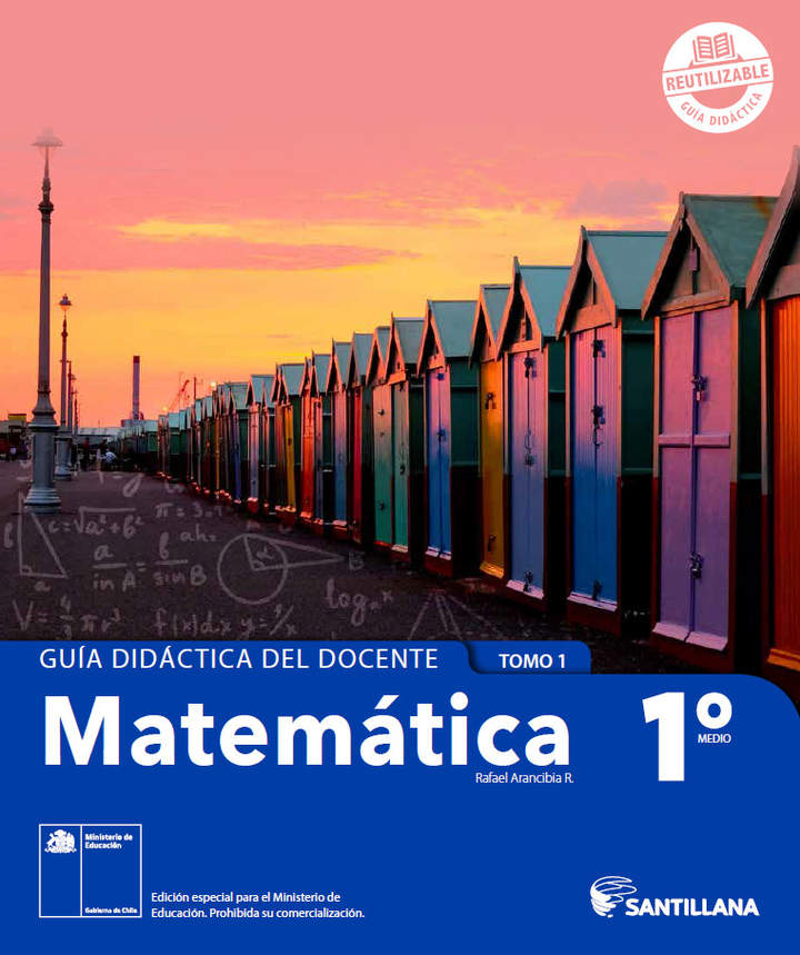 Matemática 1° medio, Santillana, Guía didáctica del docente Tomo 1