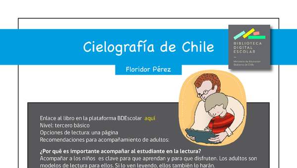 Plan lector 3° básico Cielografía de Chile