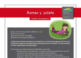 Plan lector I° medio Romeo y julieta