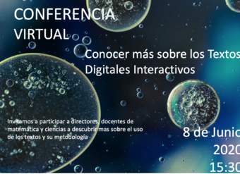 Conferencia virtual: Conocer más sobre los textos Digitales interactivos