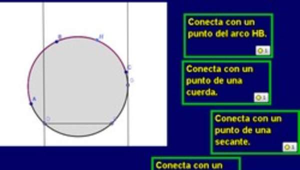 Elementos de la circunferencia (II)