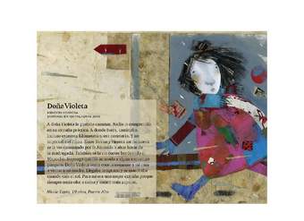 Imagen para microcuento "Doña Violeta"