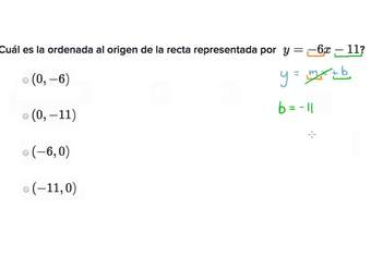 Ejemplos sobre la forma pendiente-ordenada de una recta | Khan Academy en Español