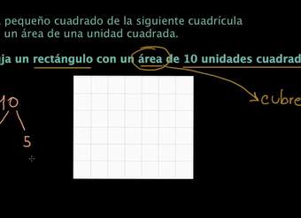 Creando rectángulos con un área dada 1 | 3.er grado (Estados Unidos) | Khan Academy en Español