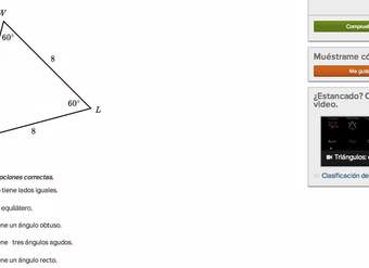 Categorizando triángulos