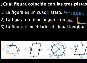 Clasificación de figuras por líneas y ángulos | Geometría básica | Khan Academy en Español