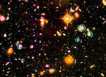 Imágenes de galaxias de Hubble