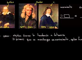 Primera ley de Newton sobre el movimiento