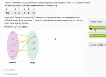 Determinar si una función es invertible | Álgebra II | Khan Academy en Español
