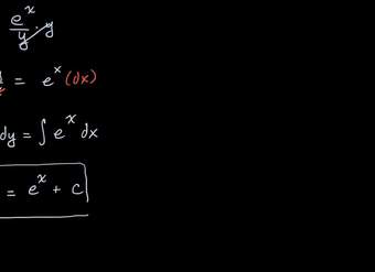 Ejemplos de ecuaciones diferenciales separables | Khan Academy en Español