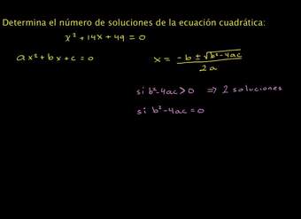 Ejemplo 3: usando la fórmula cuadrática