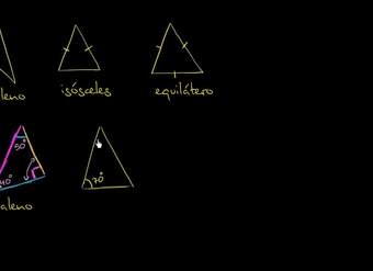 Usando ángulos para clasificar triángulos